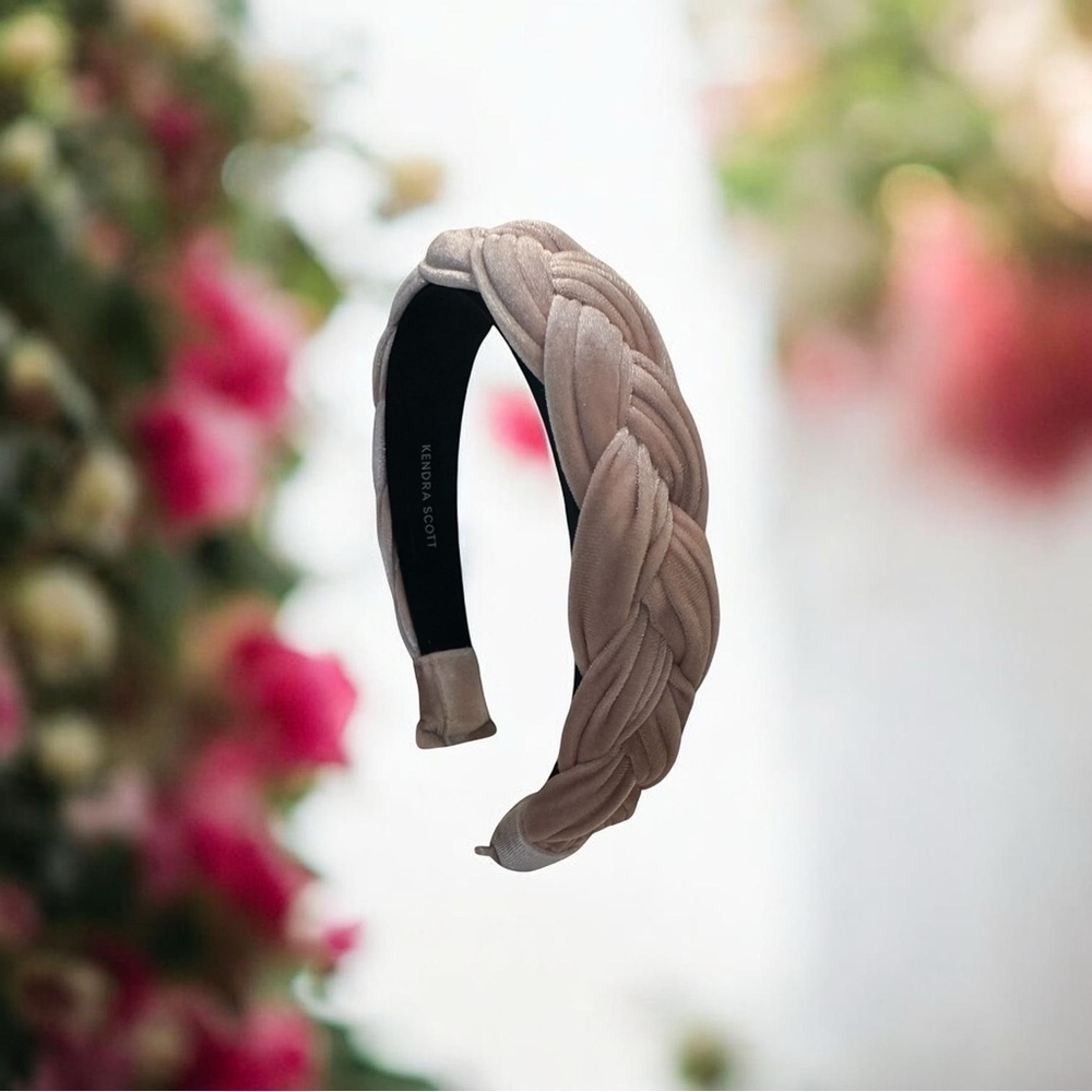 Kendra Scott Braided Pink Headband